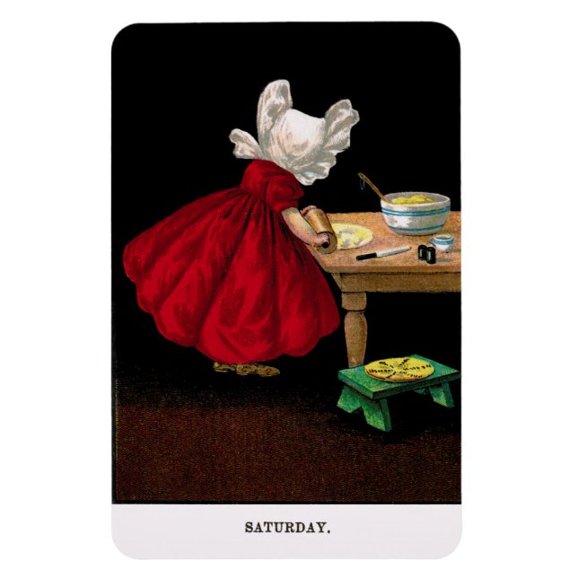 Íman No início dos anos 1900, Sábado Sue Magnet (Vertical)