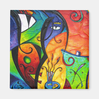 Íman No interior do artista (ímã)