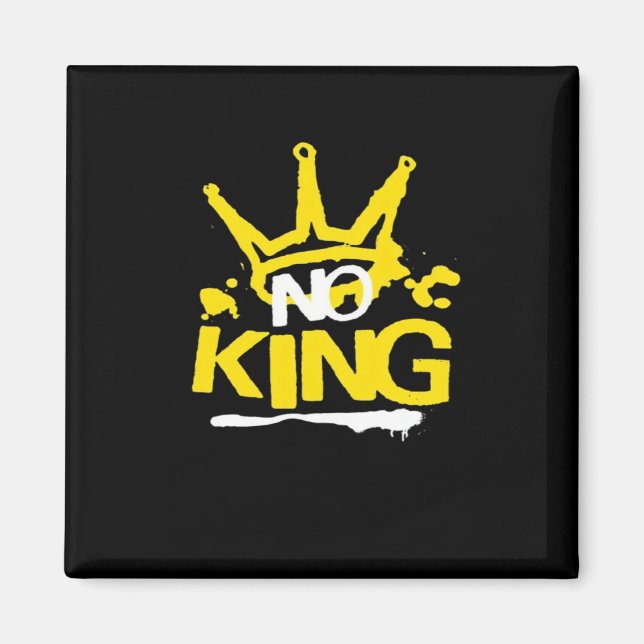Íman No King Minimal Clean (Frente)