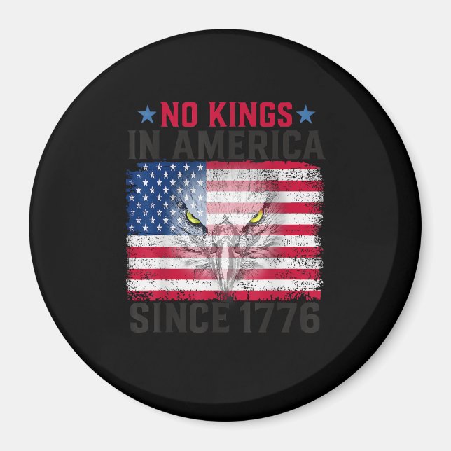 Íman No Kings In America Since 1776 Freedom Creative De (Frente)