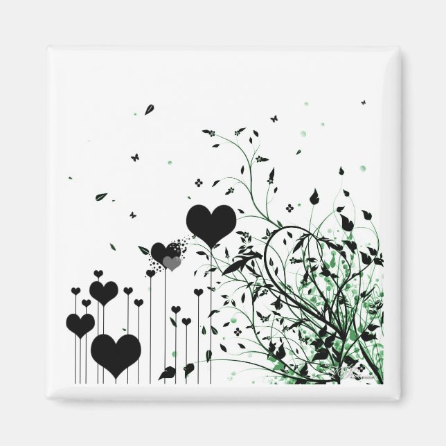 Íman No meu jardim... (Frente)