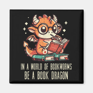 Íman No Mundo Dos Bookworms Seja Dragão Dragão, Mulher