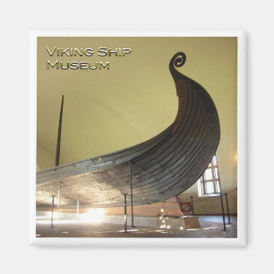 Íman NO # Museu de Navios Viking - Oseberg Ship Prow