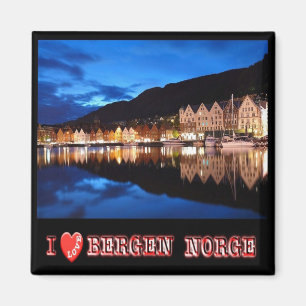 Íman NO - Noruega - Bergen - I Love
