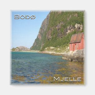 Íman NO # Noruega - Bodø - praia de Mjelle