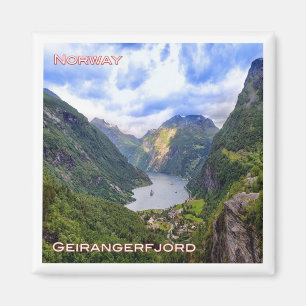Íman NO # Noruega - Geirangerfjord - Panorama