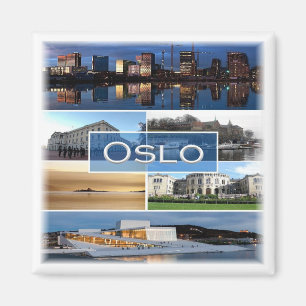 Íman NO * Noruega - Oslo - Mosaico