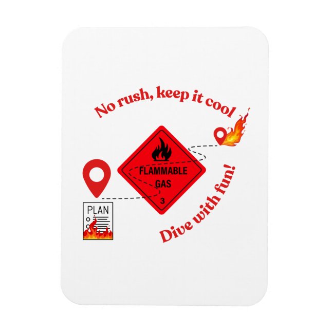 Íman No Rush Keep It Cool Trucker (Vertical)