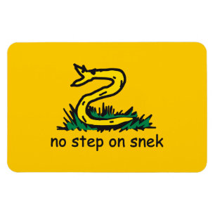 Íman No step on snek memes Gadsden parody SnekRight