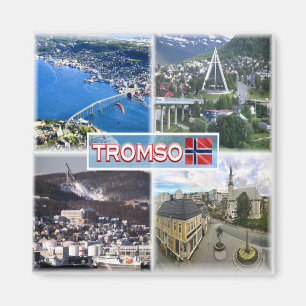 Íman NO Tromso - Vista Aérea - Catedral Ártica