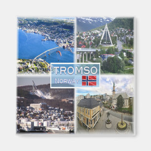 Íman NO Tromso - Vista Aérea - Catedral Ártica -