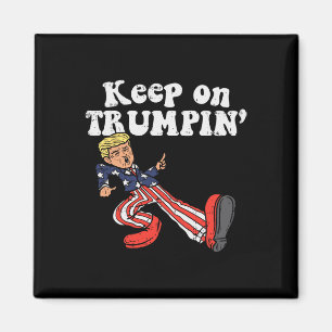 Íman No Trumpin Funny Usa Flag Support Reeleciona Trump