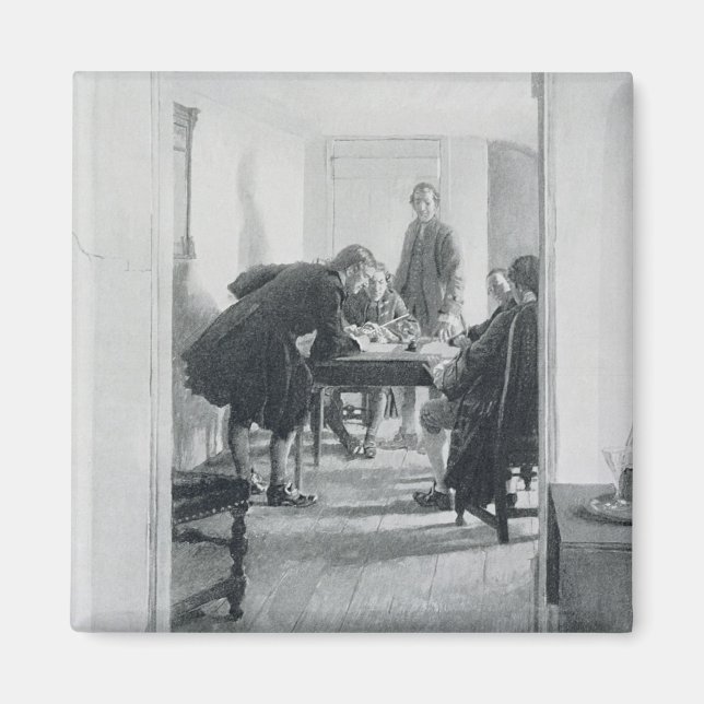 Íman No Velho Raleigh Tavern (Frente)