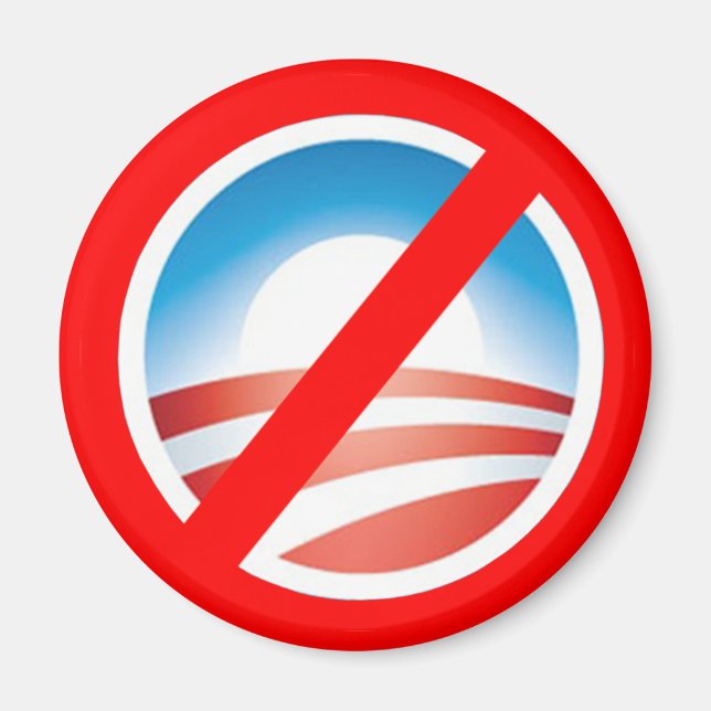 Íman NoBAMA Anti Obama T-shirts, Mugs, Hoodies (Frente)