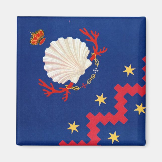 Íman Nobile Contrada del Nicchio (Seashell) Palio (Frente)