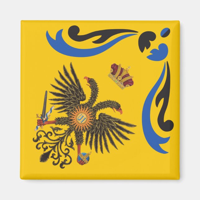 Íman Nobile Contrada dell'Aquila Palio di Siena (Águia) (Frente)