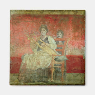 Íman Noblewoman que joga um Cithera