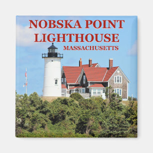 Íman Nobska Point Lighthouse, Massachusetts Magnet