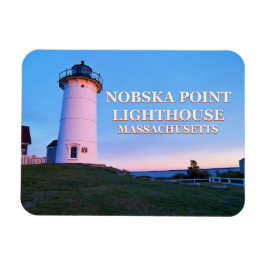 Íman Nobska Point Lighthouse Massachusetts Photo Magnet