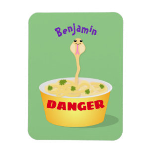 Íman Nódulos bonitos cobra ilustram humor com ilustra