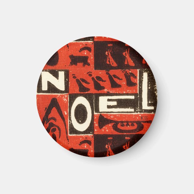 Íman Noel Red (Frente)