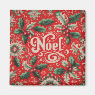 Íman Noel Vermelho e Verde