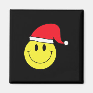 Íman Noel Yellow Smile Face Shirt Natal