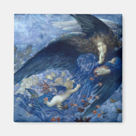 Íman Noite com seu trem de estrelas (Angel com Cherubs)