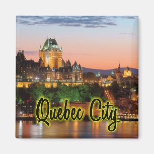 Íman noite da cidade de Quebec