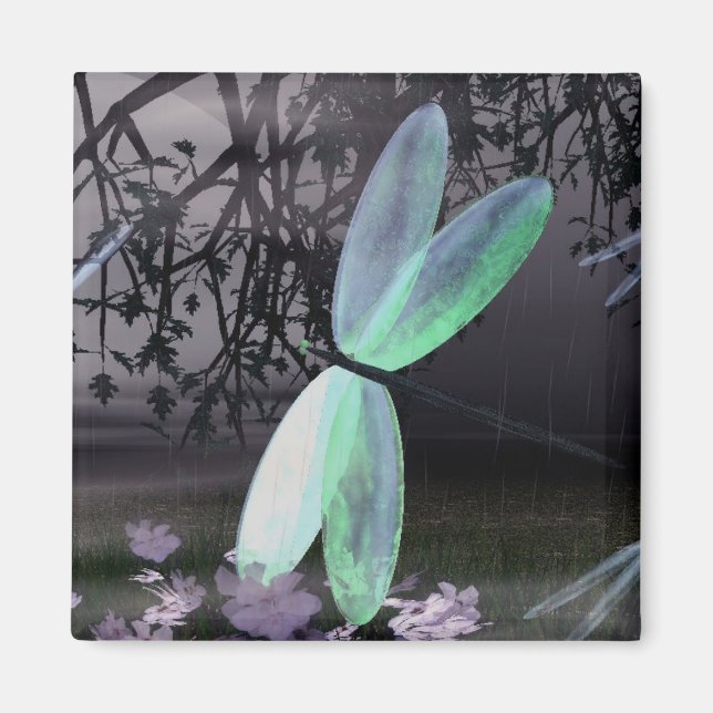 Íman Noite das Dragonflies (Frente)