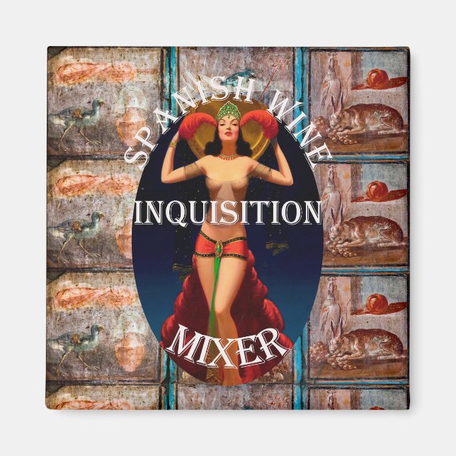 Íman Noite de Garotas e Rapazes Festa de Despedida de S (Frente)