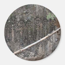 Íman Noite dos Gigantes Caminhando Petroglicph