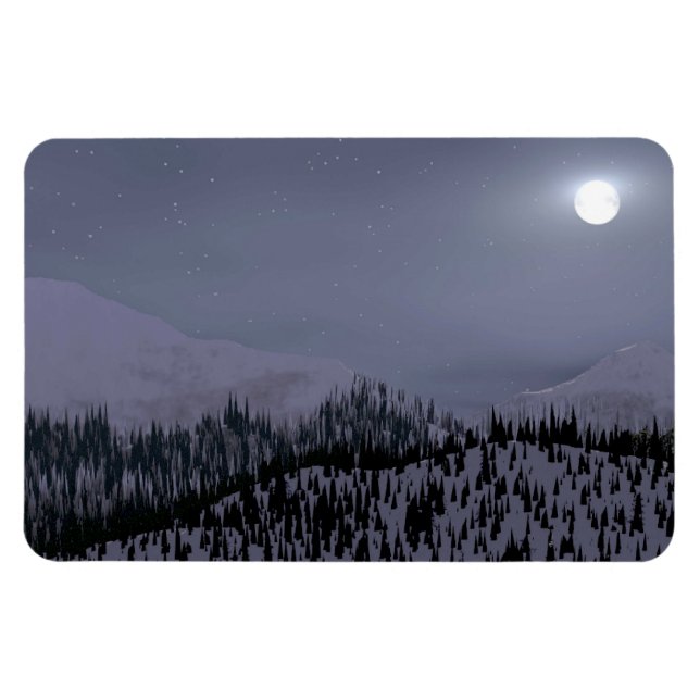 Íman Noite Fria Em Idaho (Horizontal)