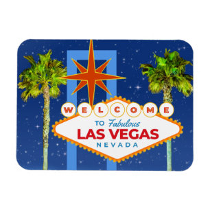 Íman Noite Mágica em Las Vegas Bem-vindos a Las Vegas