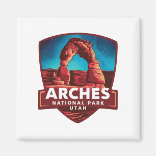 Íman Noite Mágica no Parque Nacional de Arches