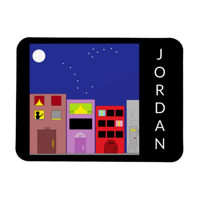 Íman Noite na cidade: (Horizontal)