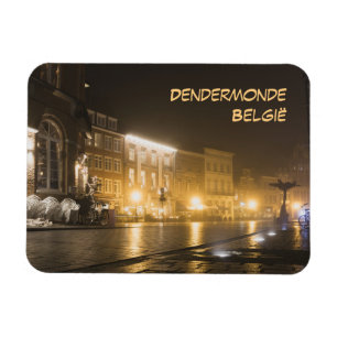 Íman Noite negra em Dendermonde, Bélgica