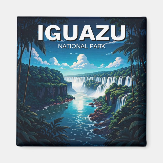 Íman Noite no Parque Nacional de Iguazu, Argentina (Frente)