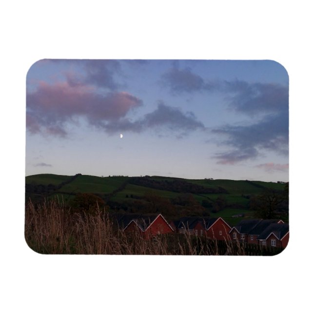 Íman Noite pacífica em Newtown (Horizontal)