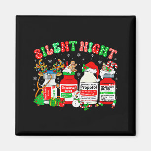 Íman Noite Silenciosa Retro Propofol Er Ed Rn Enfermeir