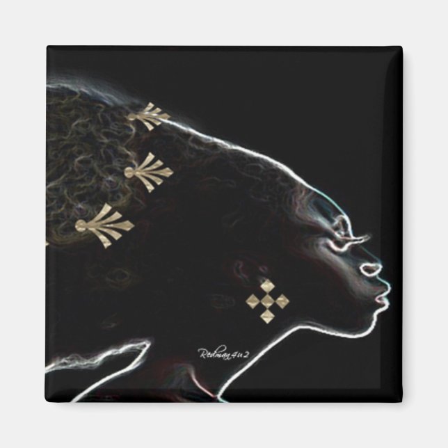 Íman Noites Africanas no Dourado (Frente)