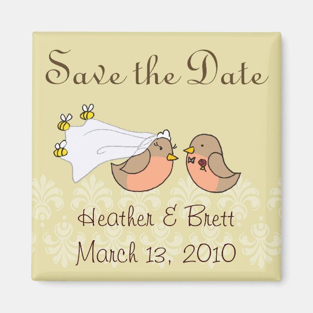 Íman Noiva à Abelha (Frente)