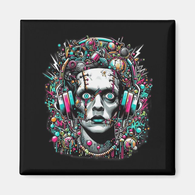 Íman Noiva Ciborgue de Frankenstein  (Frente)