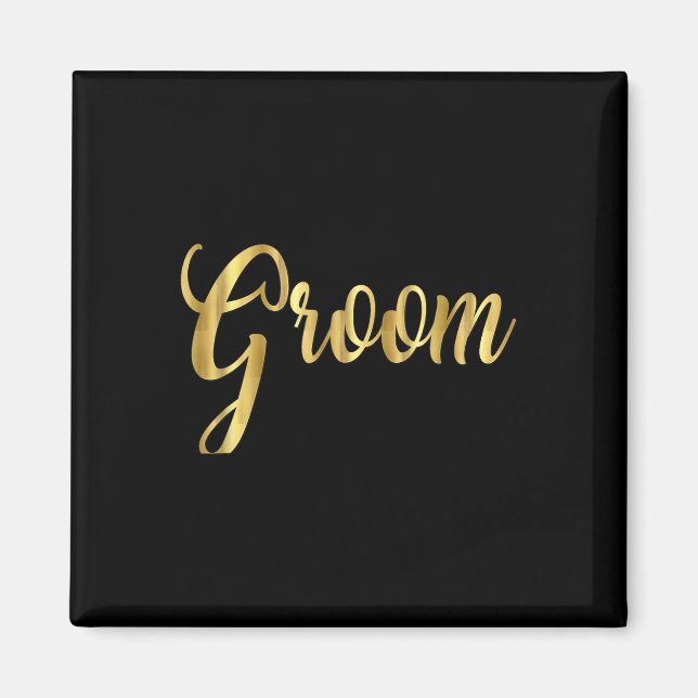 Íman Noiva de Casamento de Groom (Frente)
