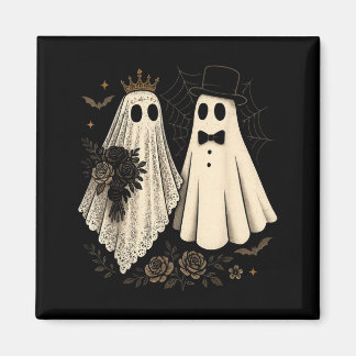 Íman Noiva e Noivo Fantasmas Assustadores Casamento de 