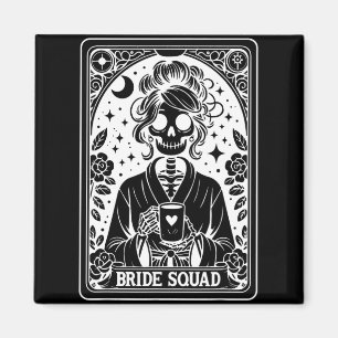 Íman Noiva Esquadra Carta Tarot Noiva Coven Gótico Solt