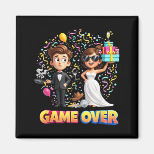 Íman Noiva Noiva Casamento Bacharel Jogo-Over Noivo
