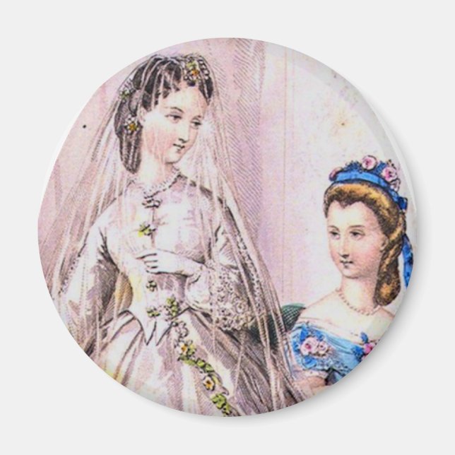 Íman Noiva Vitoriana de 1863 (Frente)