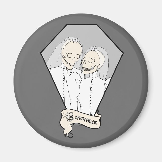 Íman Noivas Esqueleto (Frente)