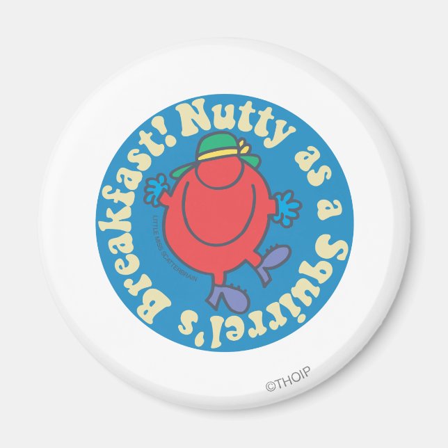 Íman Nojento como café da manhã de esquilo! (Frente)